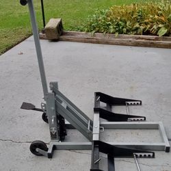 Jack for riding Lawnmower 