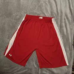 New Red Under Armour Shorts 