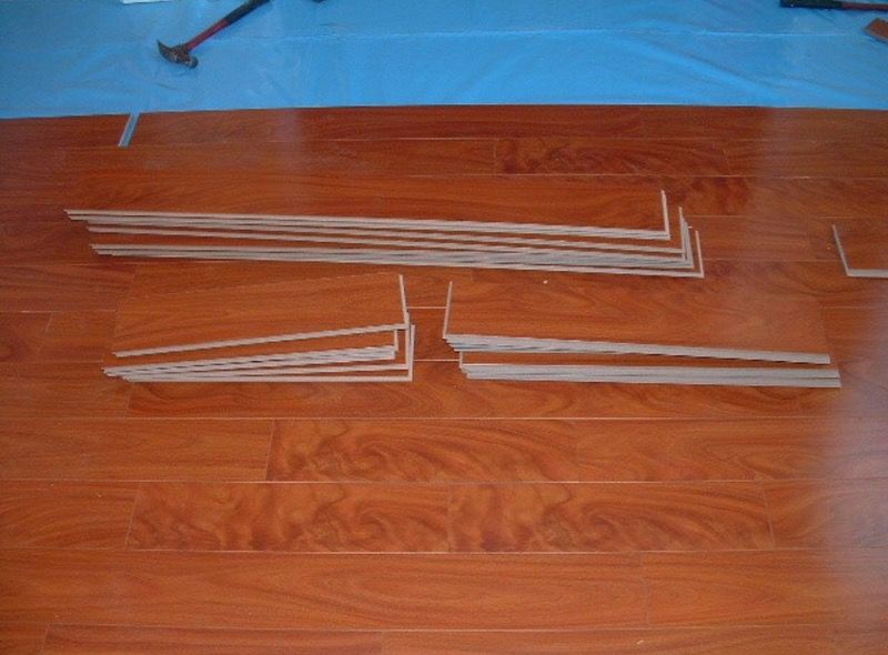 St James African mahogany laminate flooring