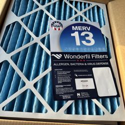 6-Pack MERV 13 Air Filters 20x24x2 – Allergen, Bacteria & Virus Defense