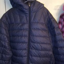 !! Men's Hooded Puffer Jacket Size Medium 