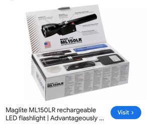 Maglite ML150LR LED Rechargeable Flashlight