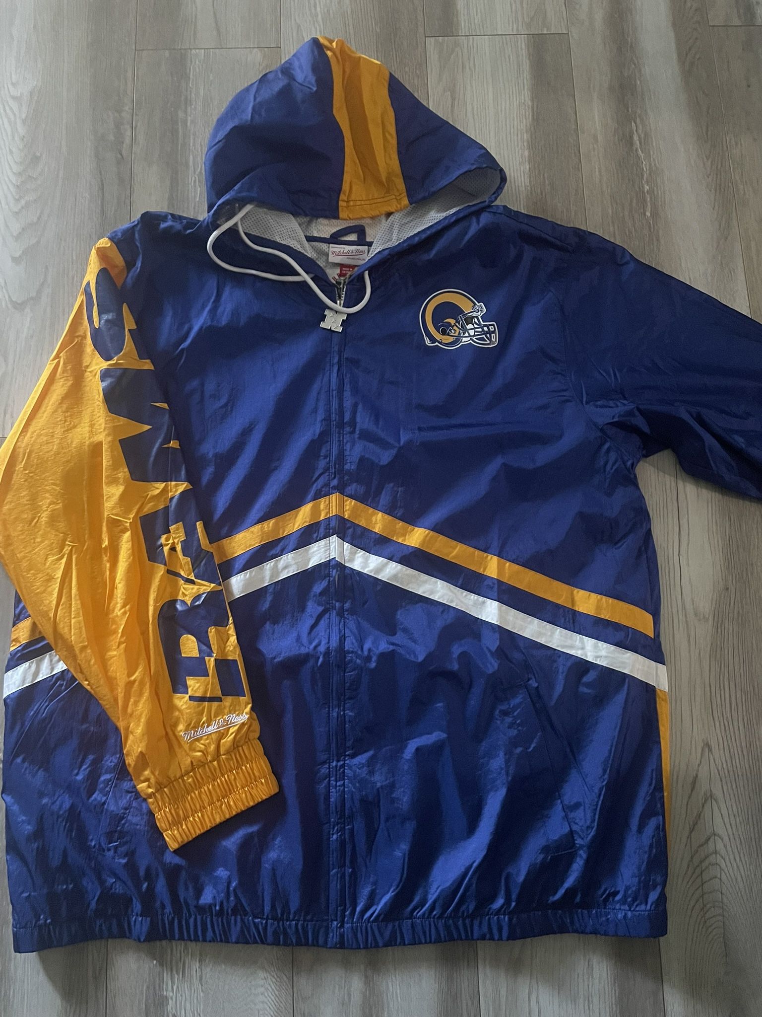 Los Angeles Rams Throwback Windbreaker