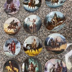 The Hamilton Collection “Mistic warriors Plate Collection”