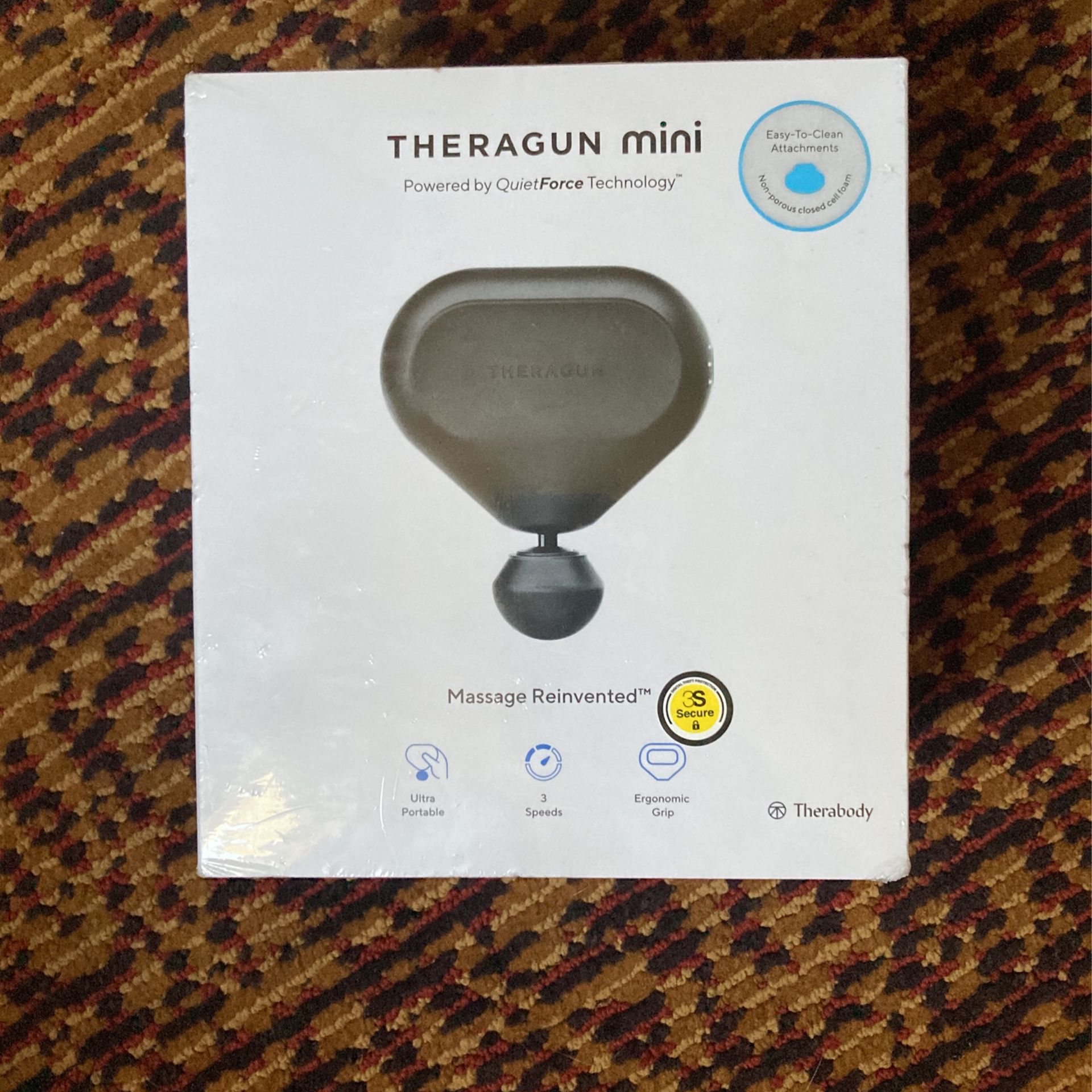 Theragun mini Handheld Percussive Massage Device, Black