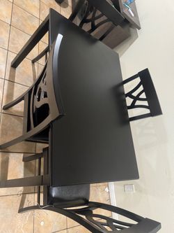 Dinning set table