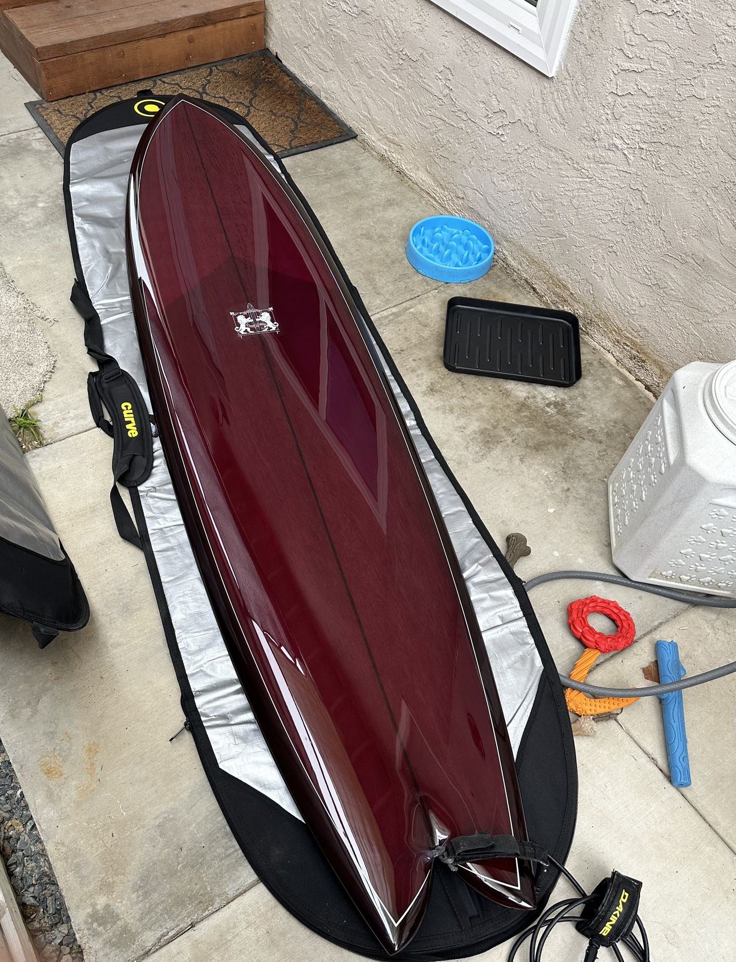 Like new Larry Mabile Big Swallow Twinzer Surfboard