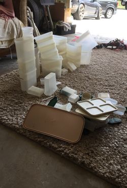 Several Tupperware