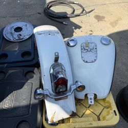 2008 Harley deluxe Gas Tank And Rear Fender 