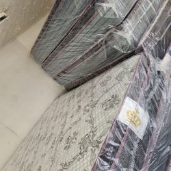 Twin Bed Woth Box Spr9nf Same Day Deliver 