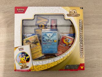 Pokémon TCG 30th Celebration Poster Collection Box