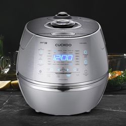 NEW CUCKOO High Pressure Rice Cooker 10 Cup Uncooked, 20 Cup Cooked W/ Induction Heating Technology !