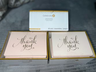 Celebrate It Thank you Card Sets