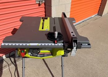 RYOBI 10” TABLESAW  w/ STAND 175$ FIRM