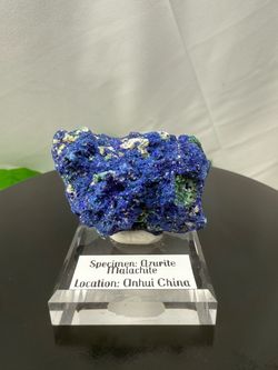 Rare Crystal Azurite and Malachite