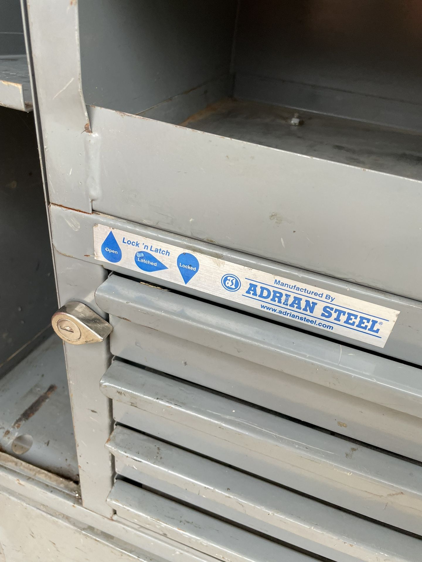 Adrian Steel MD507 Shelf and Drawer Module , Gray for Sale in Chicago