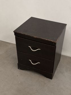 Brown nightstand