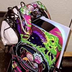 Ps5 Rick And Morty Skin