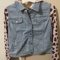 New Jean Jacket Cat & Jack Size L