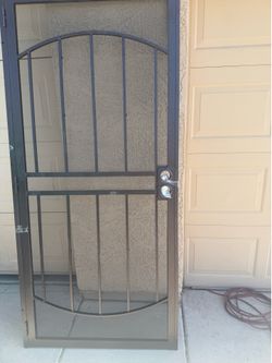 36x80 BRONZE SECURITY DOOR NEW