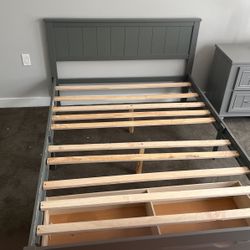 Full Size Bedroom Set With Mattress 