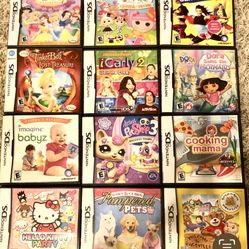 12 DS Games In Excellent Condition