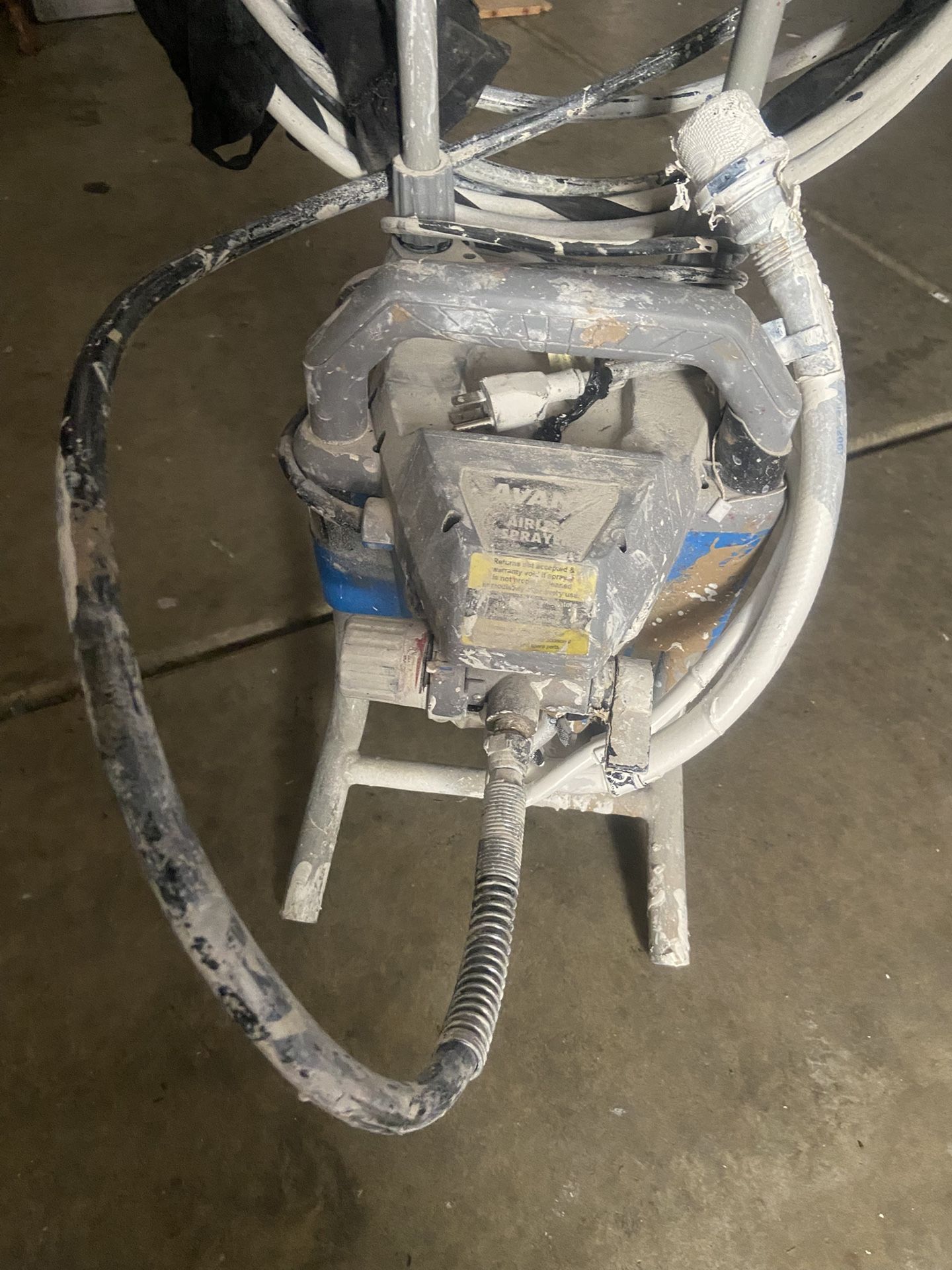 paint sprayer and pressure washer
