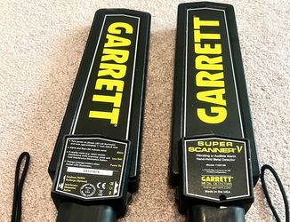 GERRETT SUPER SCANNER V DETECTOR, SECURITY METAL DETECTOR WAND
