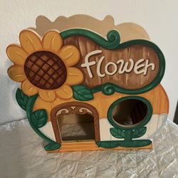 New Syrian Hamster Hideout Cute Flower Shop