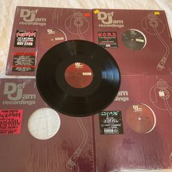 4 Vintage Def Jam Vinyl Rap Records Pickup @ Kempsville library Va Bch or Bingo City Yorktown 