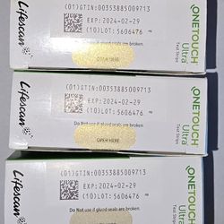 Onetouch Ultra Test Strips 