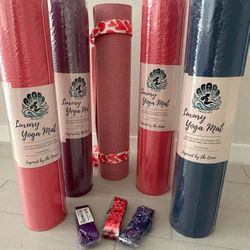 New Yoga & Pilates, Fitness & Exercise Mat and Gym Workouts