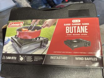 Coleman Classic Butane Camping Stove w/ Carry Case