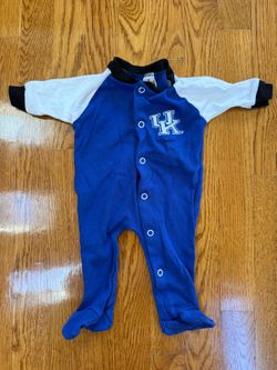 Kentucky UK Footed Baby Sleeper - Little King, 0-3 Months, Excellent