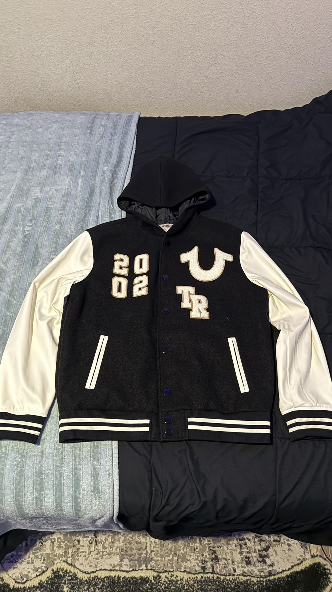 True Religion varsity jacket
