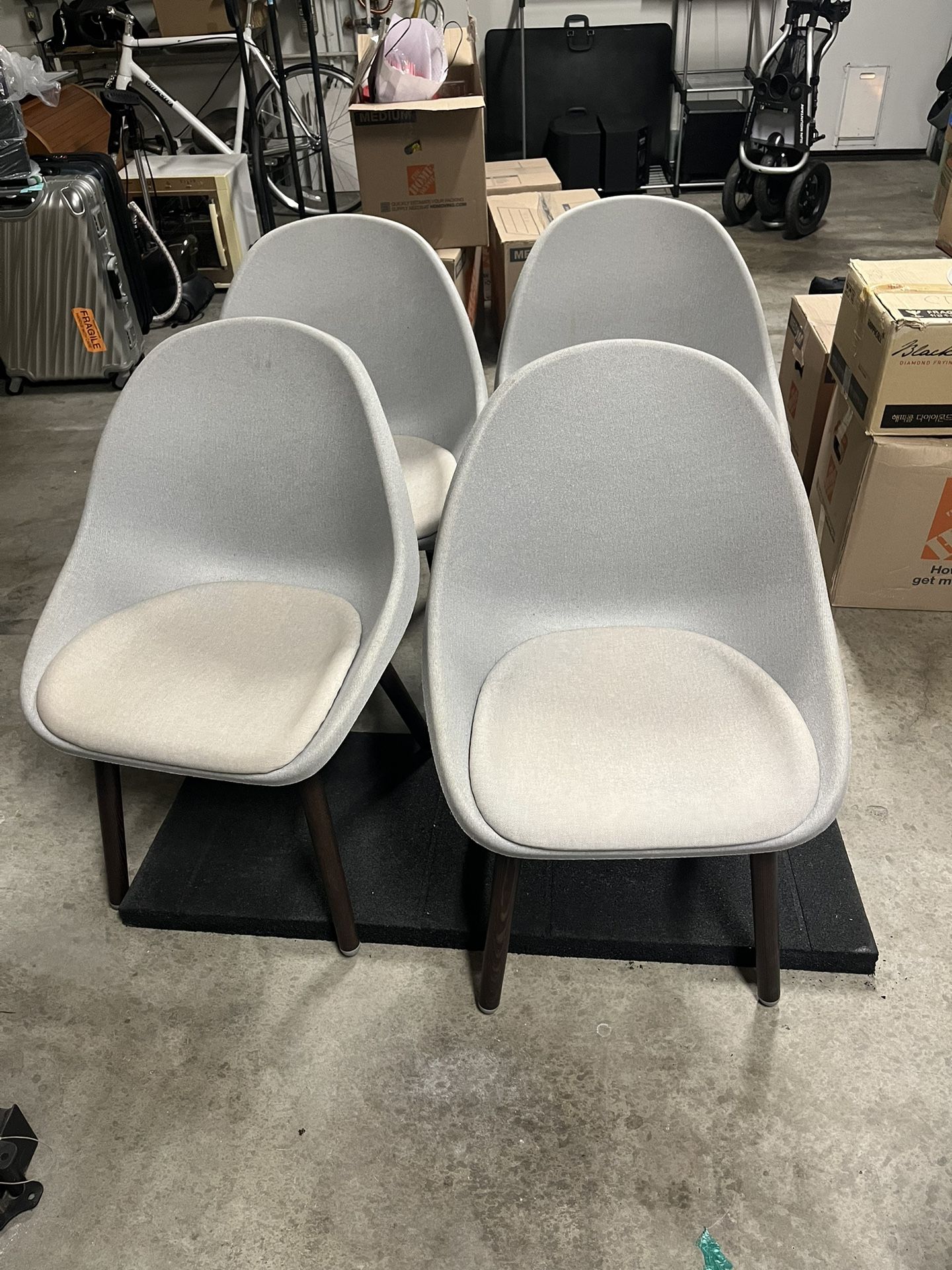 Ikea Baltsar Light Gray Set Of 4