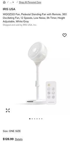 Woozoo Fan 360 Degree Comes With A Remote 