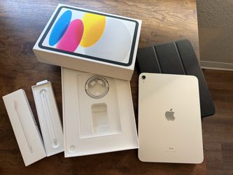 iPad 10th Gen 64gb + Apple Pencil + Case