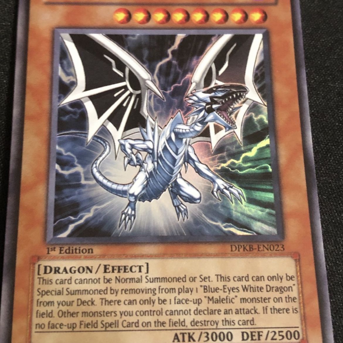 yugioh malefic deck Blue-Eyes White Dragon DPKB-EN023 Ultra Rare Unlimited Yu-Gi-Oh! Malefic Cyber End Dragon