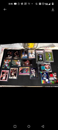 Lot of sports cards $5 each