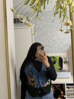 Vintage Christmas Vest