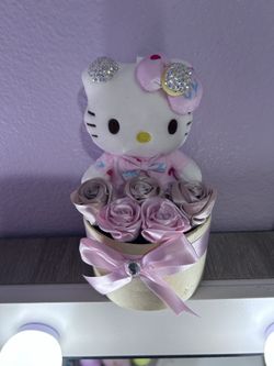 Mini Eternal Flowers Hello Kitty 