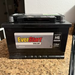 EverStart Plus Lead Acid Automotive Battery, Group Size H6 / LN3 / 48 12 Volt, minimum 630 CCA