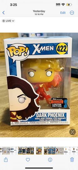 DARK PHOENIX X-MEN (ORANGE TRANSLUCENT) FUNKO EXCLUSIVE 2019 CONVENTION LIMTED EDITION) FUNKO POP