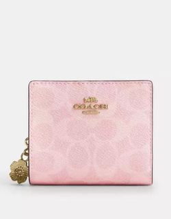 Pink Powder Coach Wallet