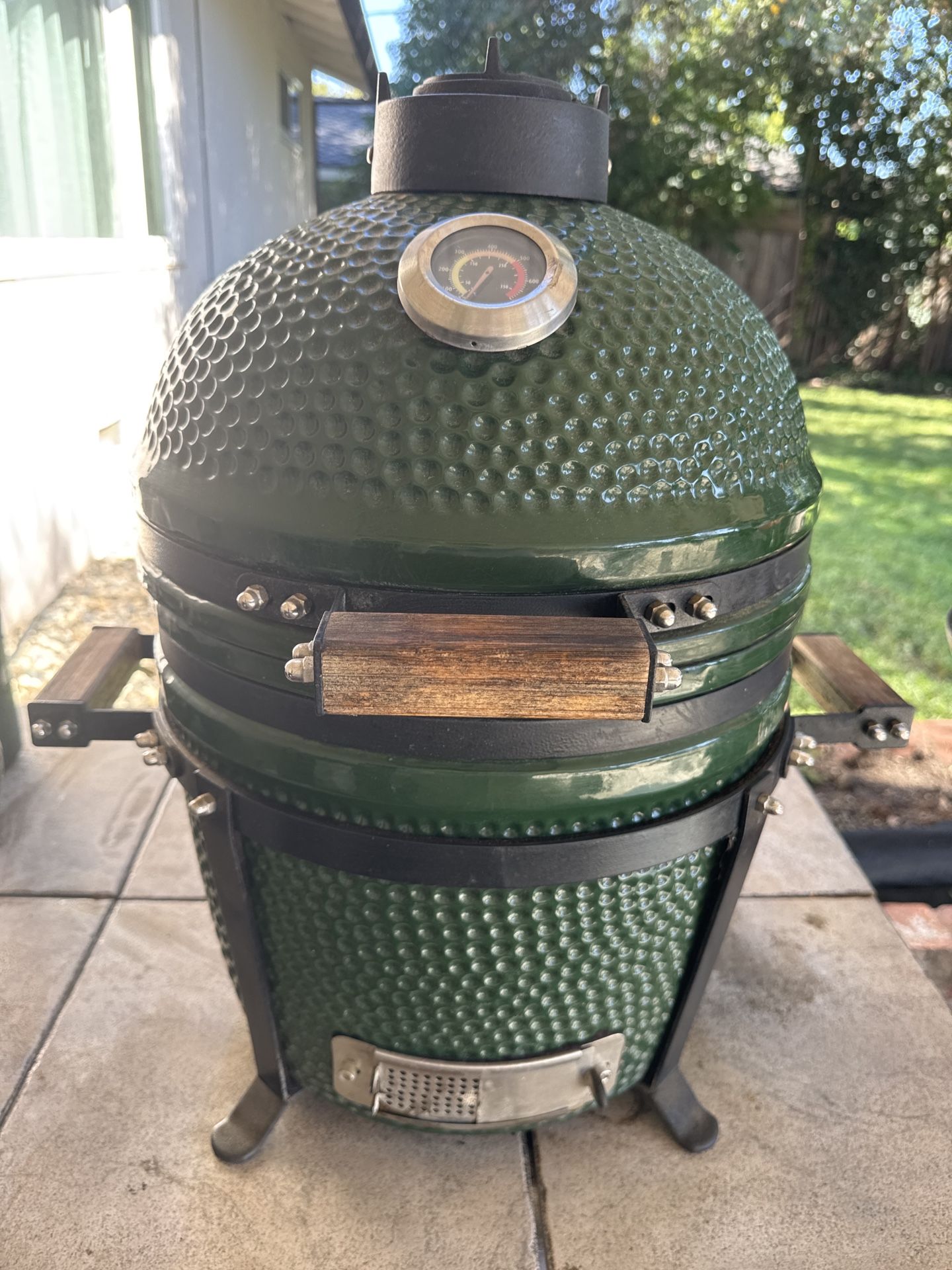 🔥 HUMOS Ceramic Kamado Grill — 15-16”