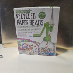 Recycled Paper Beads Green Creativity