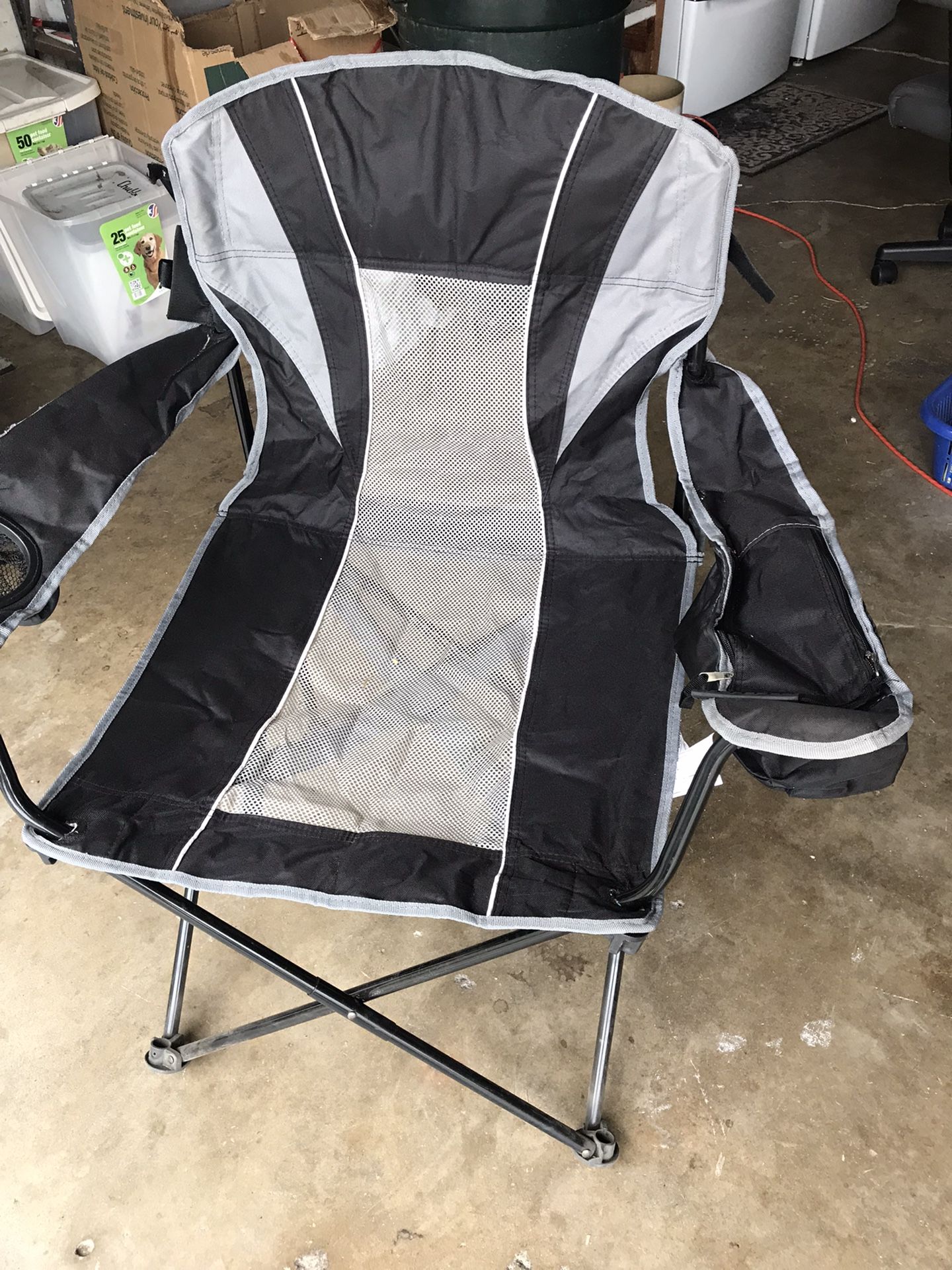 Ozark Trail Oversized Mesh Chair, with Cooler. $10.00