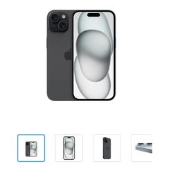 Apple iPhone 15, BLACK, 128gb UNLOCKED