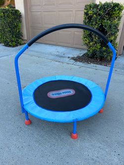 Little Tikes Toddler Trampoline with Handle Bar